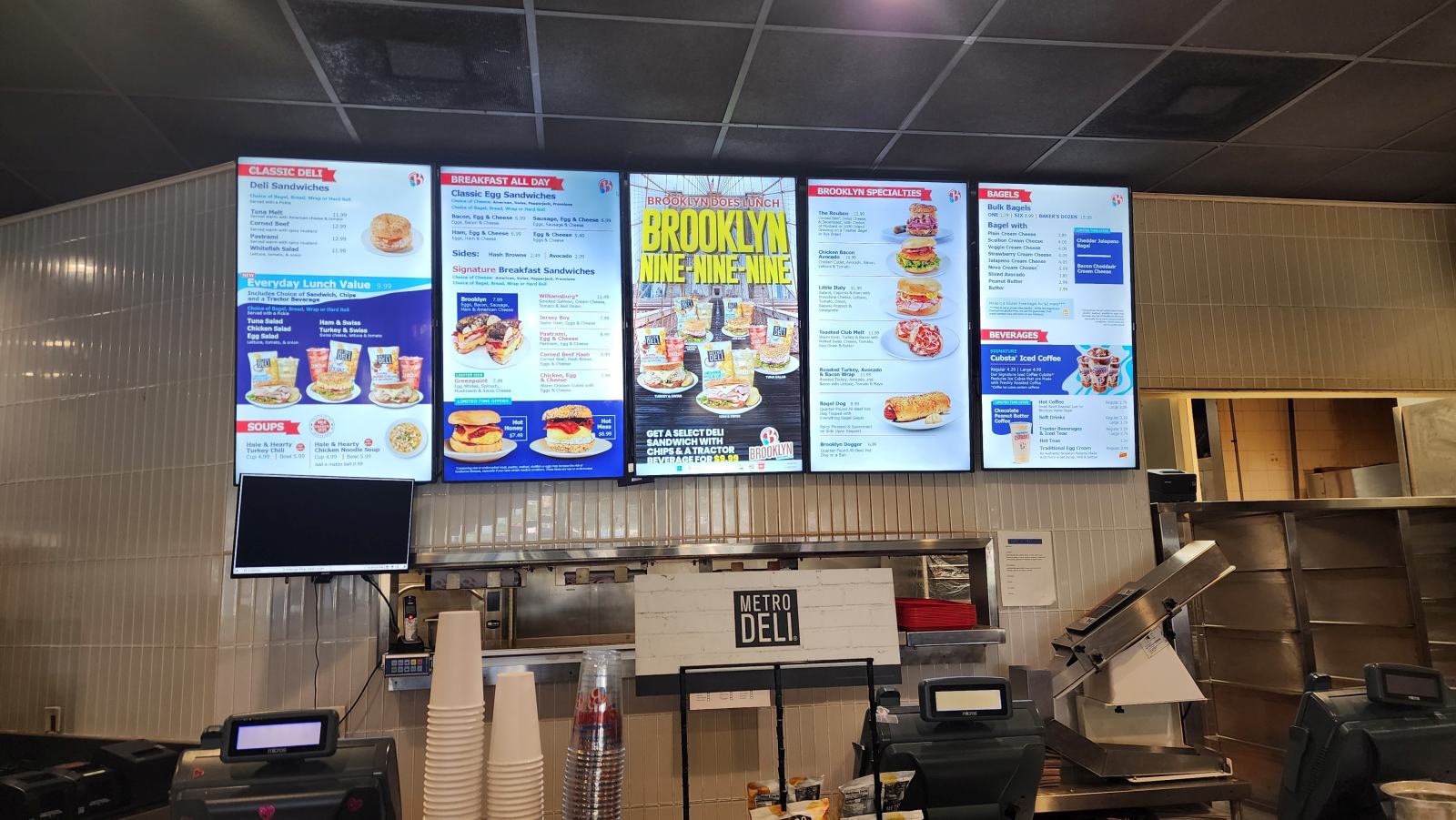 Digital Menu Sample 1